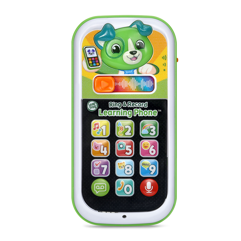 LeapFrog Scout's Ring and Record Learning Phone | Baby Toy Phone | 6 months+ LeapFrog Scout's Ring and Record Learning Phone | Baby Toy Phone | 6 months+